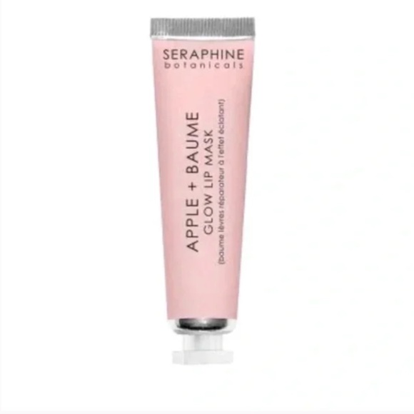 Seraphine Botanicals Apple + Baume Glow Lip Mask NEW - Picture 1 of 3
